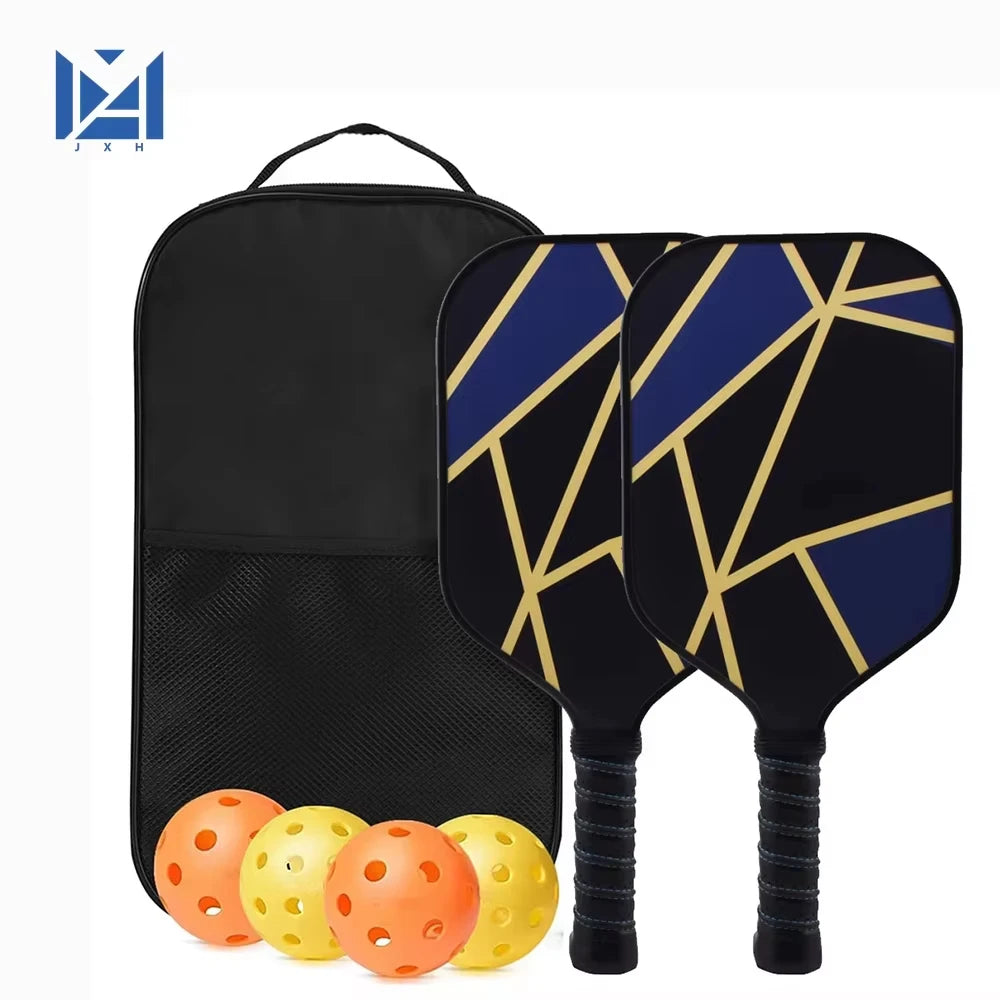 Pickleball Paddles Set-Graphite Carbon Fiber Usapa Approved Lightweight Racquets Set Indoor and Outdoor Exercise For All Ages