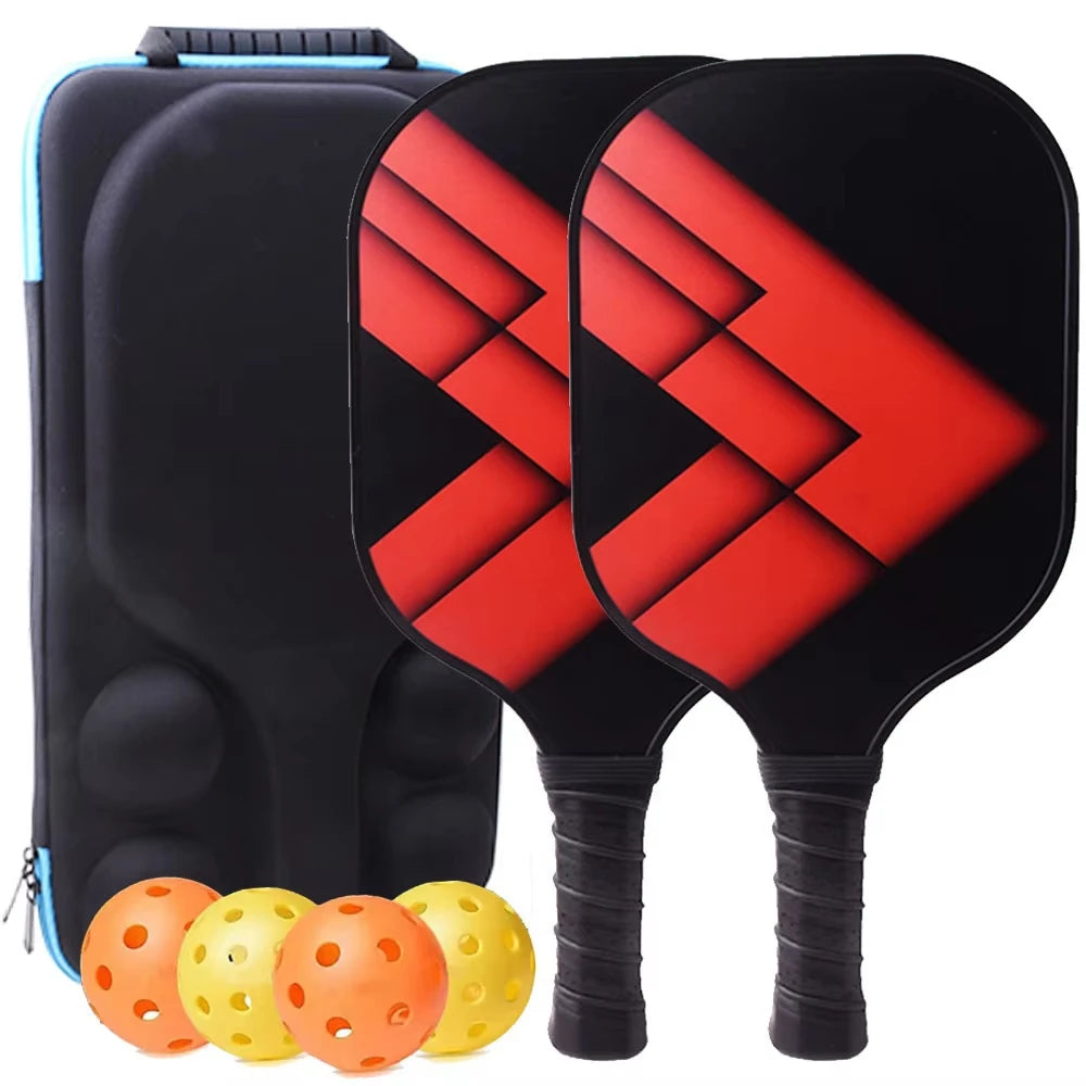Pickleball Paddles Set-Graphite Carbon Fiber Usapa Approved Lightweight Racquets Set Indoor and Outdoor Exercise For All Ages