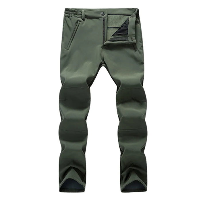 Winter Slim Men Outdoor Camping Pants Hiking Trousers Women Travel Thickening Warmth Retention Trekking Ride Sportswear