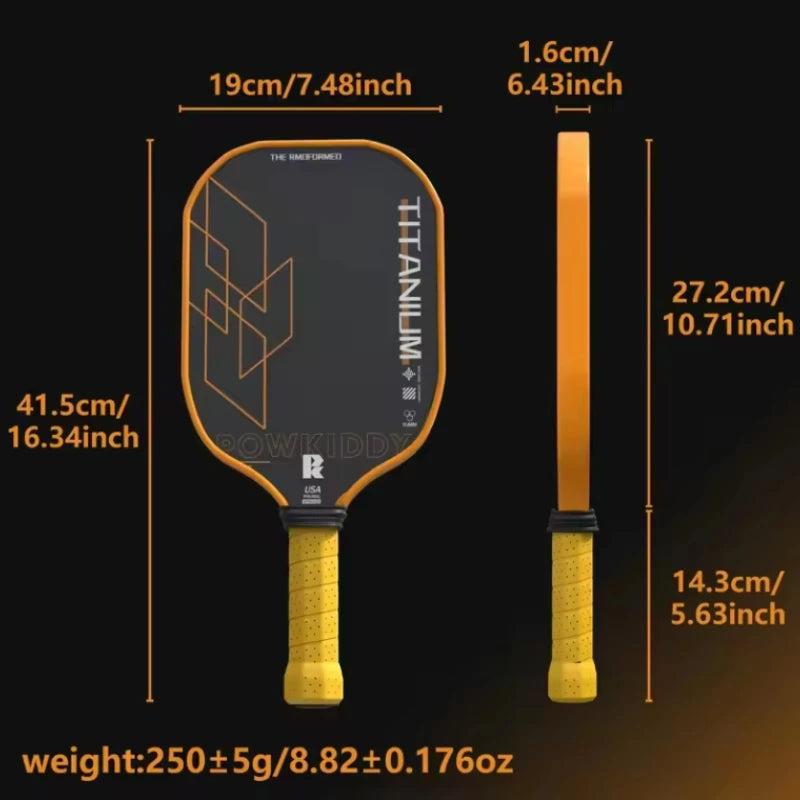 new Titanium Wire Carbon Fiber Pickleball Paddle — Lightweight & High-Strength Design, Precise Control