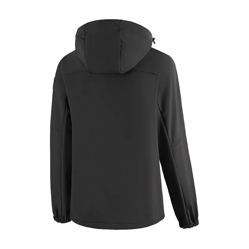 Hooded Softshell Jacket Women Sports Waterproof Jacket Add velvet keep Warm Jacket Outdoor Female Sport Hooded Jacket Windproof