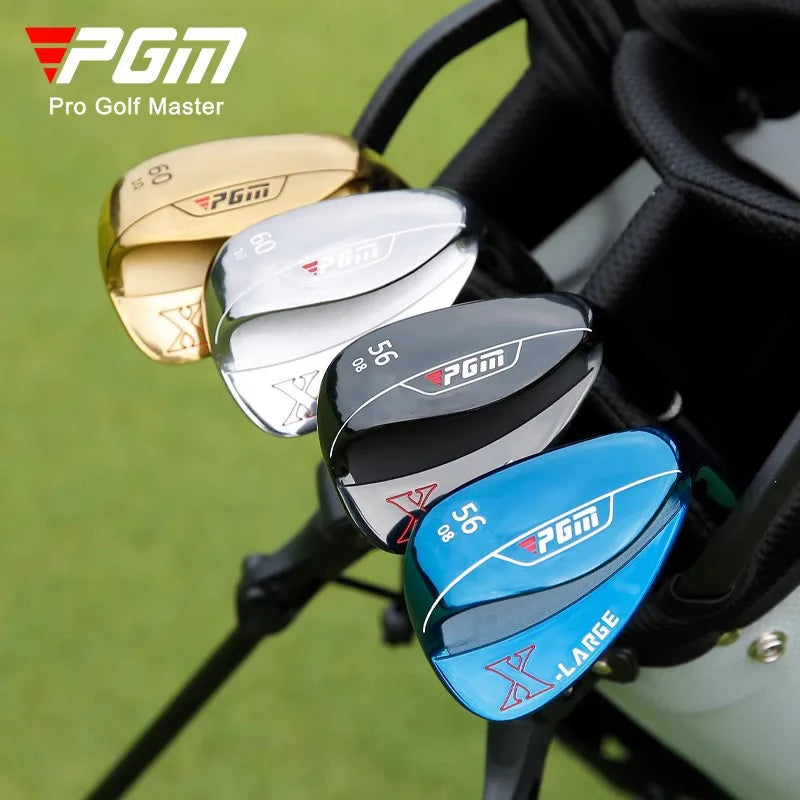 PGM Golf Wedges 56° 60° Degrees Increase Size Version Steel Golf Clubs Men's and Women's Unisex Sand Widened Bottom Wedges SG004