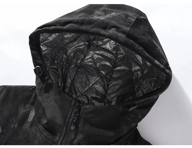–20℃ Winter Parkas Camo Jackets Men Thick Heat Reflection Coat Work Hunting Clothes Windproof Waterproof Multicam Thermal Hooded