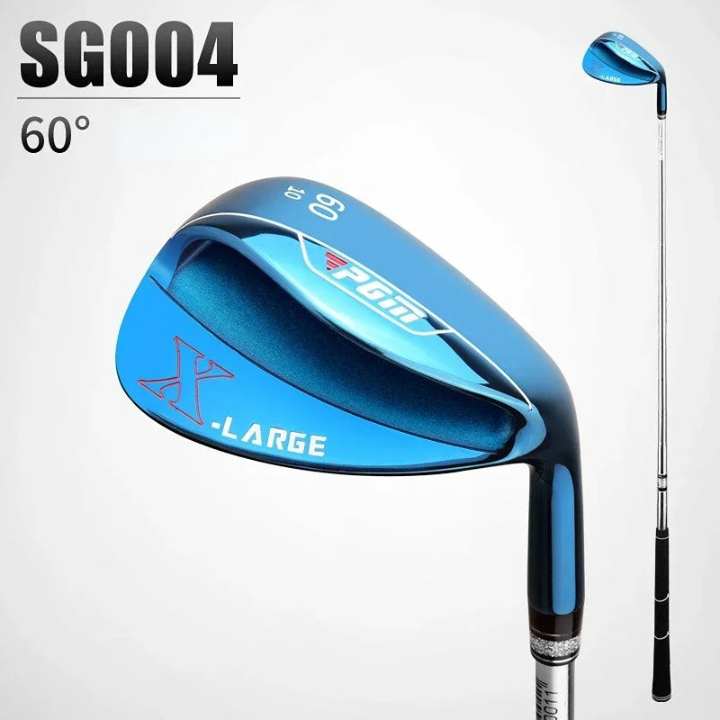 PGM Golf Wedges 56° 60° Degrees Increase Size Version Steel Golf Clubs Men's and Women's Unisex Sand Widened Bottom Wedges SG004