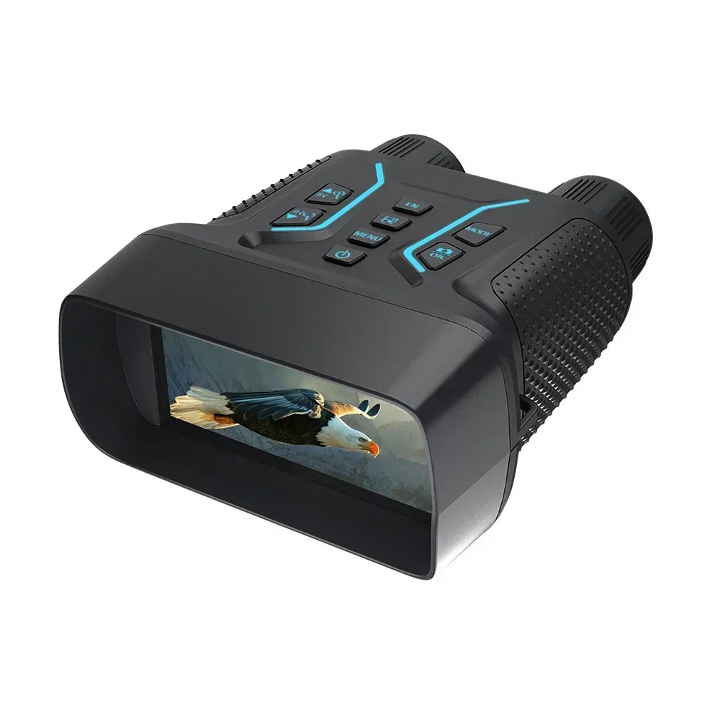 4K Night Vision Binoculars Infrared 8X Zoom Hunting Telescope Camping Equipment 350m-400m Night Vision Goggles for Travel