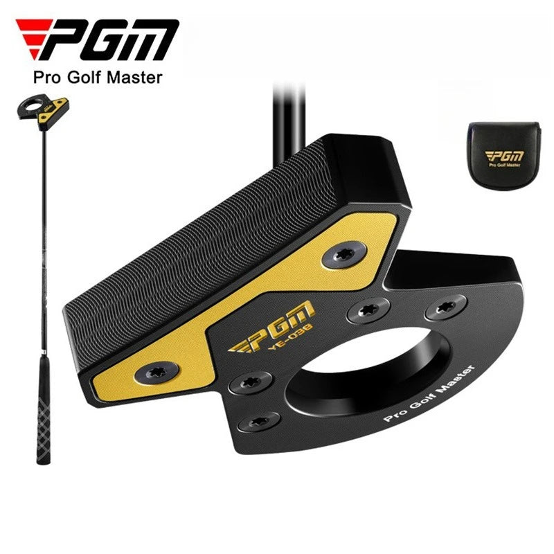 PGM Golf Clubs Low Center of Gravity Men Women Putter Equipped with A Ball Picking Aiming Line TUG091